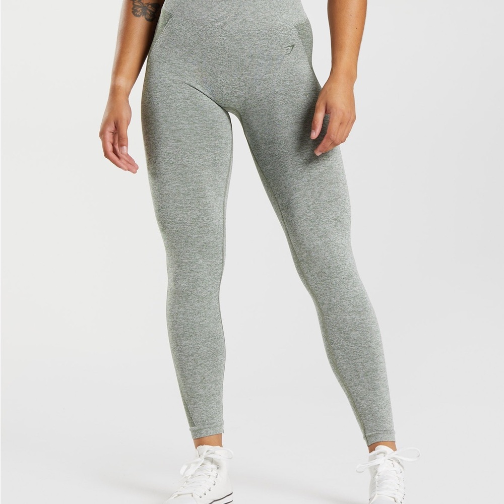 Gymshark Heather Gray Leggings